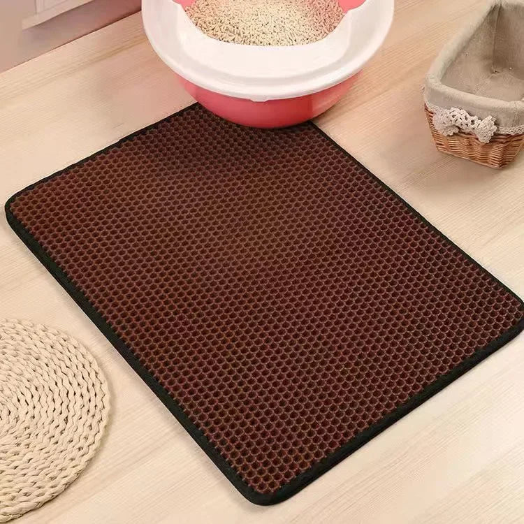 Double Layer Waterproof Pet Litter Box