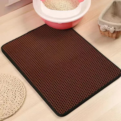 Double Layer Waterproof Pet Litter Box