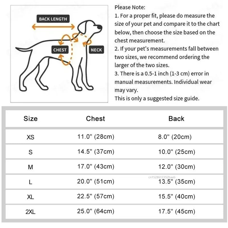 Soft Warm Dog Clothes