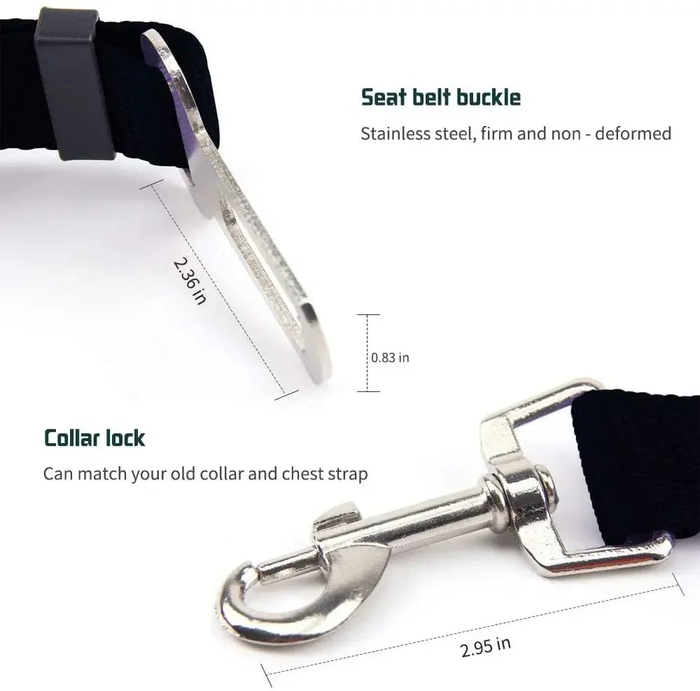 Adjustable Safety Lever Traction Dog Collars