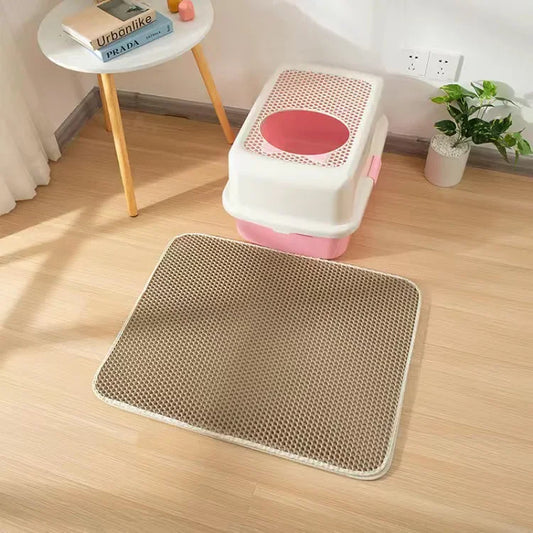 Double Layer Waterproof Pet Litter Box