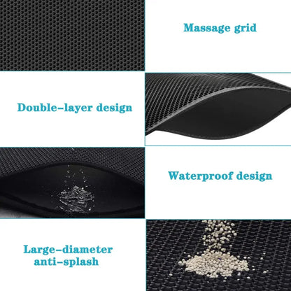 Double Layer Waterproof Pet Litter Box