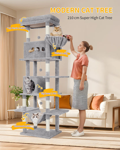 Multi-Level Cats House with Condo