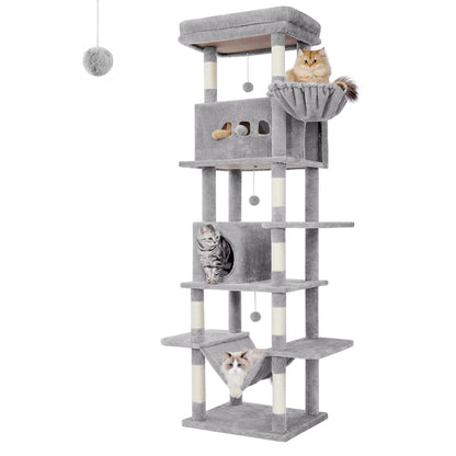 Multi-Level Cats House with Condo
