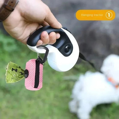 Hanging Able Dog Poop Bag Holder