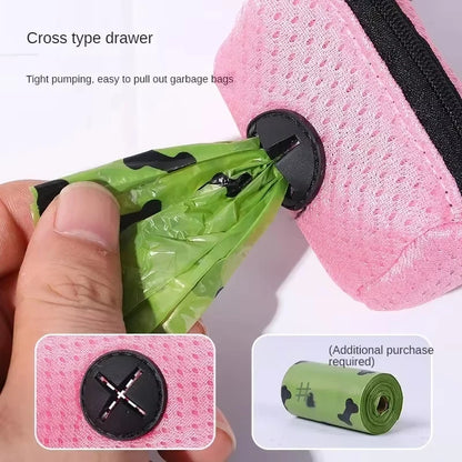 Hanging Able Dog Poop Bag Holder