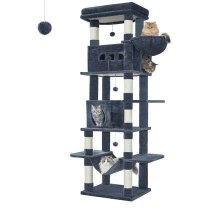 Multi-Level Cats House with Condo