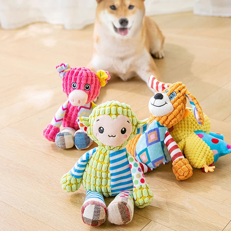 Pet Plush Toys Soft Chew and Cuddle Toys