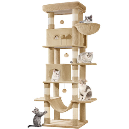 Multi-Level Cats House with Condo