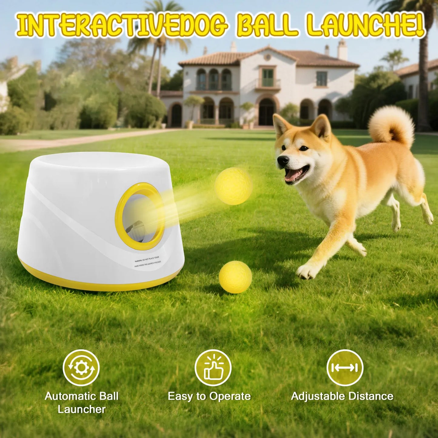 Next-Gen Automatic Dog Ball Launcher